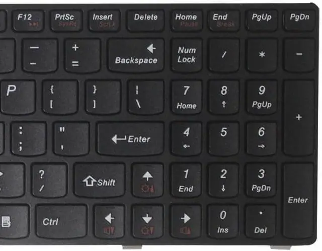 Alt view image 3 of 4 - US Keyboard Compatible with IBM Y570 Y570N Y570NT Y570P Y570I Laptop