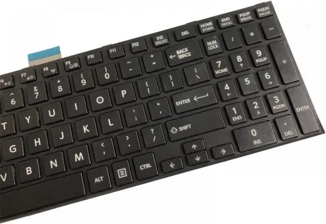 Alt view image 5 of 5 - US English Keyboard Compatible with Satellite Pro R50-C Tecra A50-C Z50-C A50-C1510 A50-C1520 Z50-C1550
