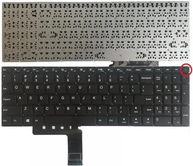 Main image of US Keyboard Replacement Compatible with 310-15 310-15ISK 310-15IKB 510-15 510-15ISK 510-15IKB 110-15 110-15ACL 110-15AST 110-15IBR Compatible Models