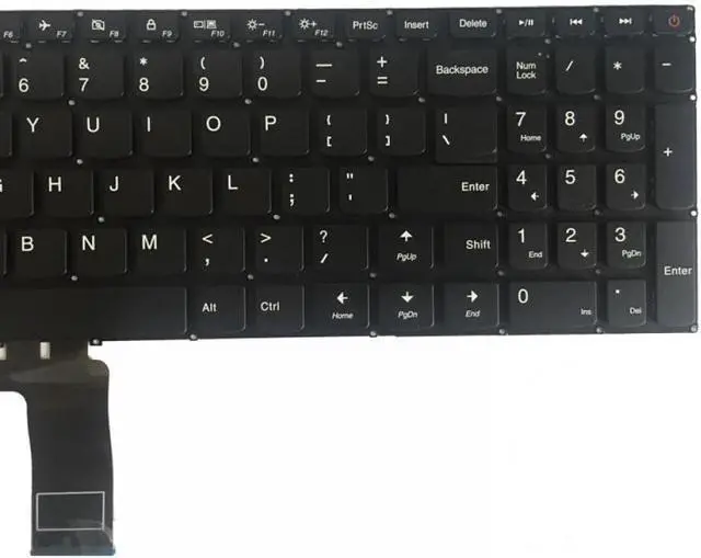 Alt view image 2 of 5 - US Keyboard Replacement Compatible with 310-15 310-15ISK 310-15IKB 510-15 510-15ISK 510-15IKB 110-15 110-15ACL 110-15AST 110-15IBR Compatible Models