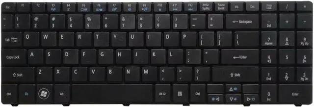 Alt view image 2 of 5 - Replacement US Keyboard Compatible with Aspire 5241 5334 5516 5517 5532 5534 5541 Emachines E725 E527 E727 E525 E625 E627 E430 E628 E630
