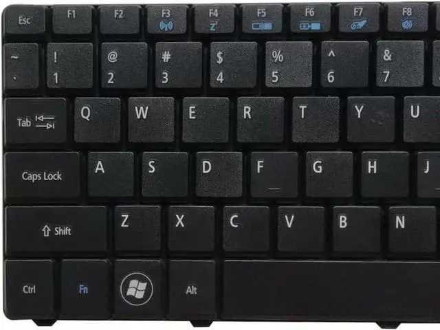 Alt view image 3 of 5 - Replacement US Keyboard Compatible with Aspire 5241 5334 5516 5517 5532 5534 5541 Emachines E725 E527 E727 E525 E625 E627 E430 E628 E630