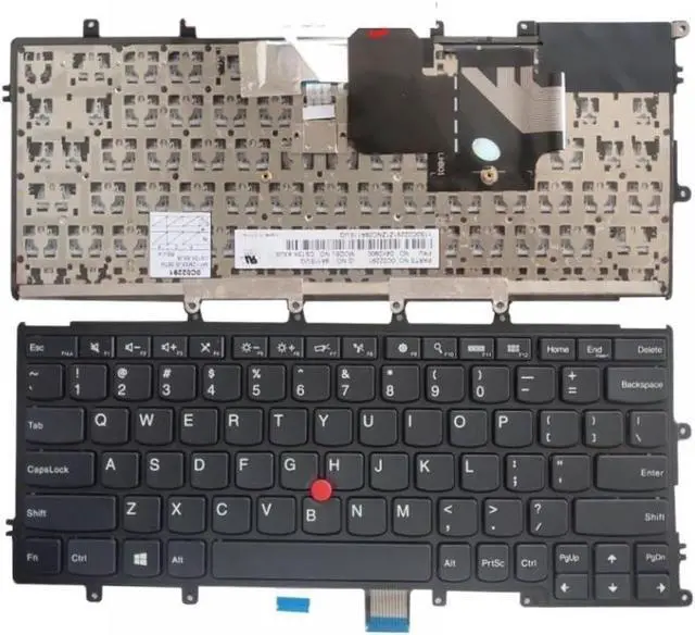 Main image of US Keyboard Compatible with X230S X240S X240I X240 X250 X260S X270 Compatible with 04X0177 04Y0900 Black Keyboard(NO Backlight)