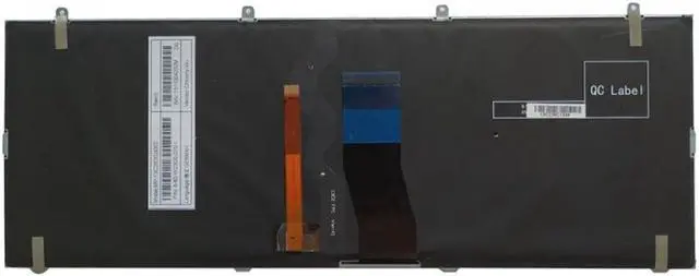 Alt view image 2 of 5 - Backlit UI Keyboard Compatible with K350C K350S W230ST W230SS W230SD NP7330 NP7338 Black MP-13C26D0J4302