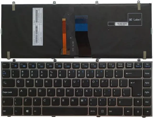 Main image of Backlit UI Keyboard Compatible with K350C K350S W230ST W230SS W230SD NP7330 NP7338 Black MP-13C26D0J4302