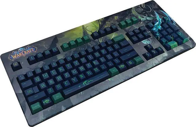 Alt view image 5 of 7 - Cherry G80-3494 Cherry Germany G80-3000/3494 World of Warcraft Game Mechanical Keyboard Full Key no Conflict Mechanical Keyboard (ILLIDAN, Brown Switch)