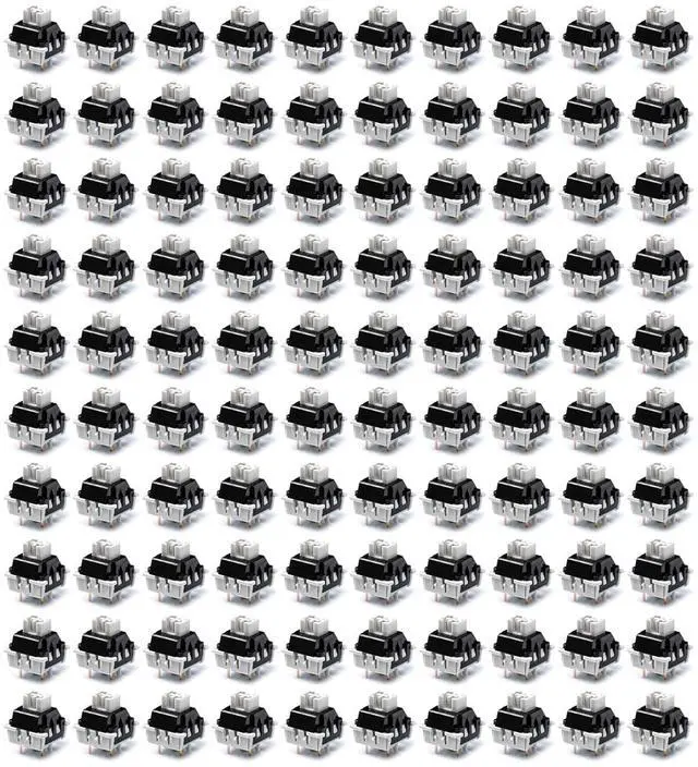 Alt view image 5 of 7 - Pjeghbvop Hot Swappable Keyboard Switches Gray Wood Switches Lineared with Light Guider for Comfort Enhances Mechanical Keyboards