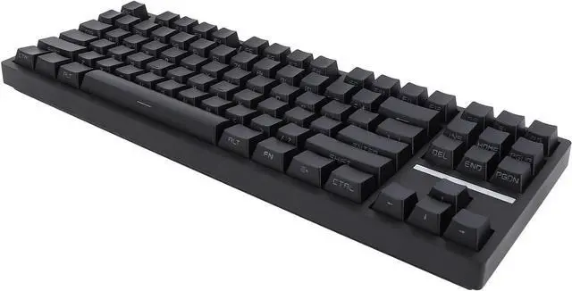 Alt view image 3 of 7 - 87 Key Gaming Mechanical Keyboard, 3 Modes Gaming Keyboard NKRO Long Endurance Red Switch Portable Compact for 2000 ME XP Vista 7 8 10