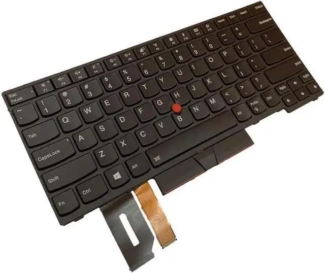 Alt view image 4 of 4 - Backlit US Keyboard E480 L480 T480S Compatible with Replacement SN20P33430