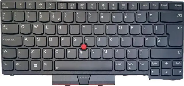 Alt view image 2 of 3 - UK Backlight Keyboard Compatible with T470 T480 Models 01HX447 01HX487 01AX516