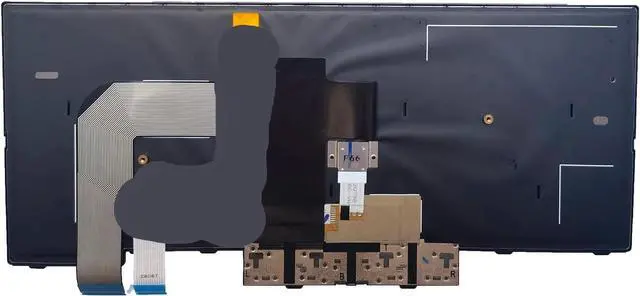 Alt view image 3 of 3 - UK Backlight Keyboard Compatible with T470 T480 Models 01HX447 01HX487 01AX516