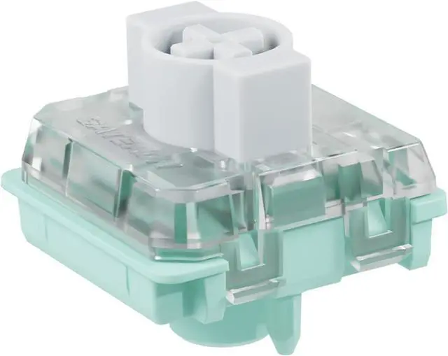 Alt view image 2 of 6 - GATERON Low-Profile Magnetic Jade Keyboard Switches, HiFi Sound Linear Factory Pre-lubed Permanent Magnet Freely Setting Pre-Travel Key Switches for Magnetic Gaming Keyboard(70PCS)