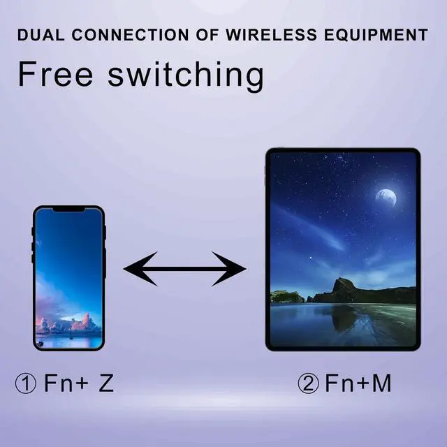 Alt view image 6 of 7 - Mini Foldable BT Keyboard Portable for Phones