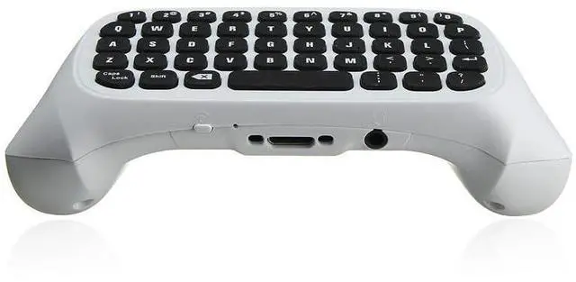 Alt view image 5 of 7 - Multitools Accessories Small 2.4G USB Mini Wireless Chatpad Message 47 Keys Keyboard Keypad Game Controller Wireless Keyboard Black/White for Xb0x ONE - (Color: Black)