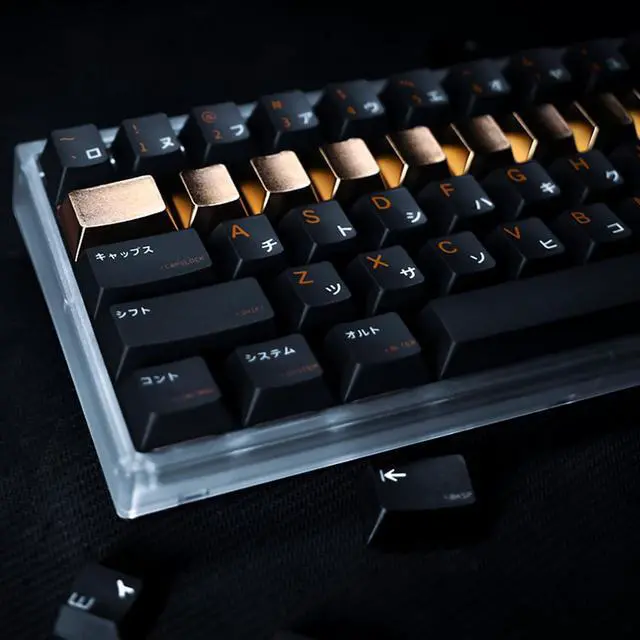 Alt view image 7 of 7 - YIBAISI Zinc Alloy keycap Alloy Metal Keycaps Set for Mechanical Keyboards, Ergonomic 15Pcs Gaming Keycaps