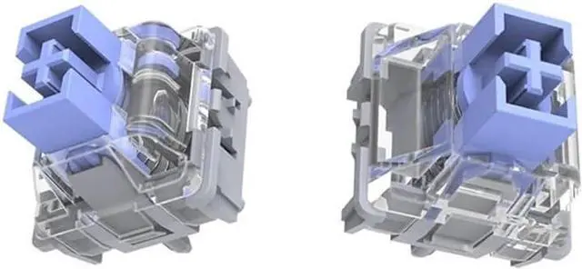 Alt view image 2 of 5 - Latenpow Deng God Magnetic Switch, Linear Pre-lubed Pre-Travel Hall-Effect Switch for Looting/Wooting/APEX PRO(70PCS)