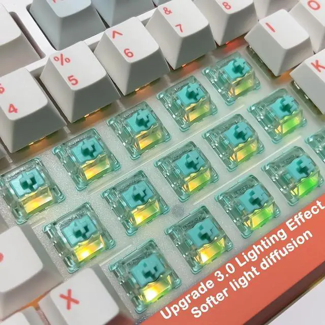 Alt view image 6 of 6 - Gateron Magnetic Emperor Keyboard Switches,Factory Pre-lubed Linear Switches for Magnetic Gaming Keyboard(36PCS)