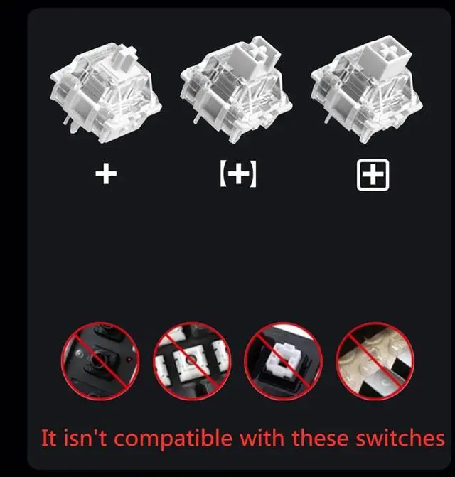 Alt view image 7 of 7 - Ubxvamm 118Keys Pigs Themed Keycaps Dye Sublimation Height Keycap for Switches Mechanical Keyboards