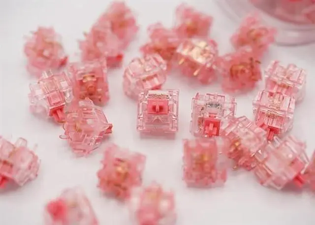 Alt view image 5 of 7 - KTT Strawberry Mechanical Linear Keyboard Switch (105)