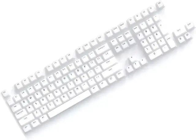 Alt view image 2 of 7 - PLCPDM Quiet Typing Jelly Keycaps, Soft Silicone Jelly Lovely Keycap Set Double Layer Noise Reduction for Gamers and Typists