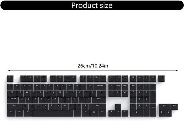 Alt view image 6 of 7 - PLCPDM Quiet Typing Jelly Keycaps, Soft Silicone Jelly Lovely Keycap Set Double Layer Noise Reduction for Gamers and Typists