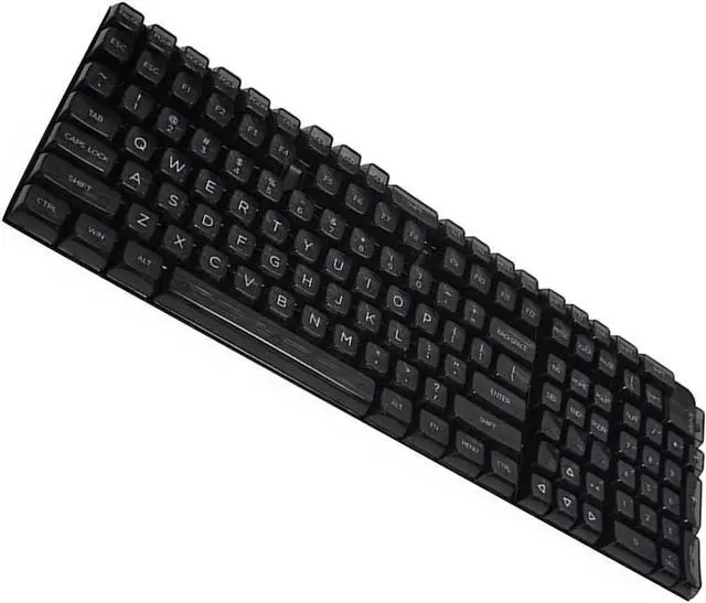 Alt view image 2 of 7 - PLCPDM Customizable 132 Keys Clear Keycaps for MX Switcher Mechanical Keyboards Convenient to Replace and Use Keycaps