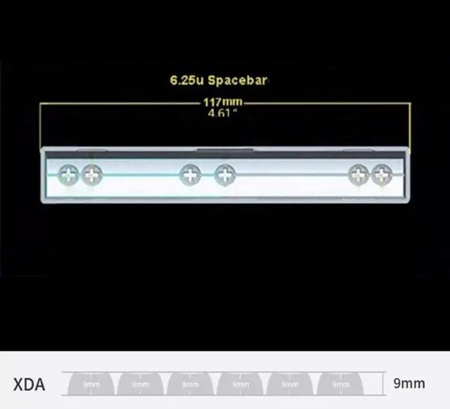 Alt view image 6 of 7 - PLCPDM 127PCS Ergonomic XDA Height Sublimated Keycap Set Unique Color Theme Enhances Typing for Mechanical Keyboard