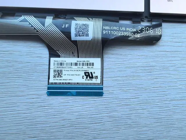 Alt view image 3 of 3 - Original New for HP NBLCRC N00179-001 US Backlit Gold Keyboard