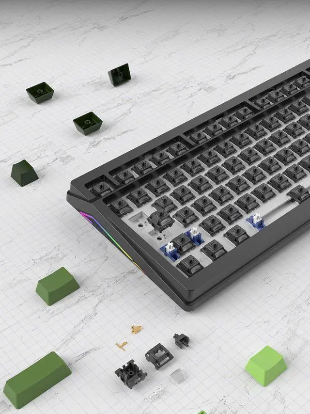 Alt view image 7 of 7 - Keyboard Switch Gateron Ghost Linear 5Pin 48gf Dual-Stage Spring Pre-lubed Gaming Key Switch,for MX Mechanical Keyboard (90pcs)