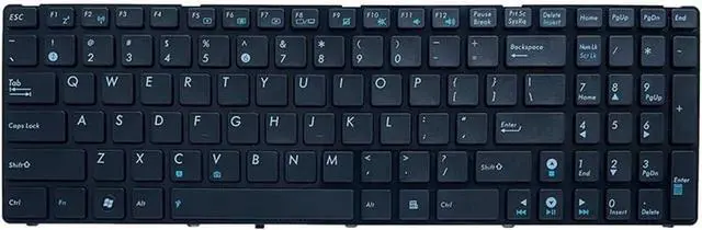 Alt view image 2 of 3 - Keyboard Replacement Compatible with K52 K52F K53 K54 K72 K73 A52 A53 A73 U50 N50 N51 N52 N53S N61 N70 N70S N73 G51 G53 G73 X53