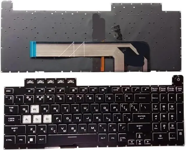 Alt view image 2 of 2 - Keyboard Compatible with A15 FA506 FA506iu FA506iv FA506ii A17 FA706 FA706ii FA706iu FX506 FX506L FX706 FX706H