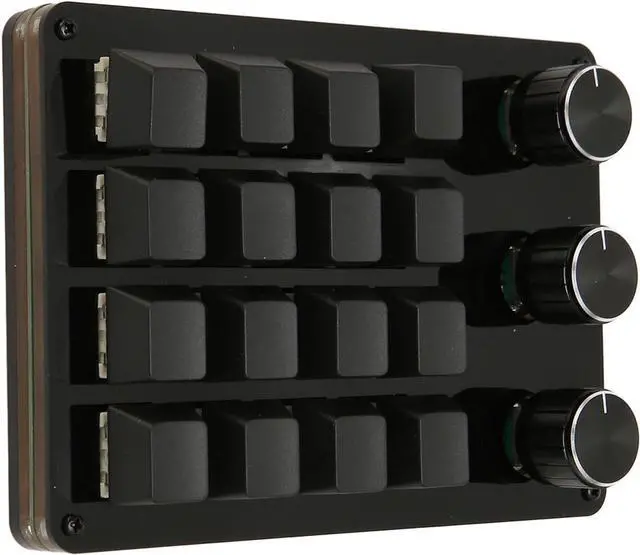 Alt view image 6 of 7 - Mechanical Blue Switch Programmable Keyboard Keyboard Office of The Mechanical Games Office for Fast Commands and Mini Efficiency Keyboard for Games Media