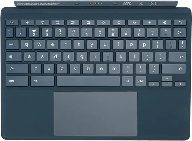 Main image of Magnetic 11inch Keyboard Compatible with Chromebook X 2 Detachable - SlimKeys BT Keyboard with Trackpad