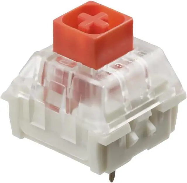 Main image of Kailh Box Key Switches for Mechanical Gaming Keyboards | Plate Mounted (Kailh Box Red, 65 Pcs)
