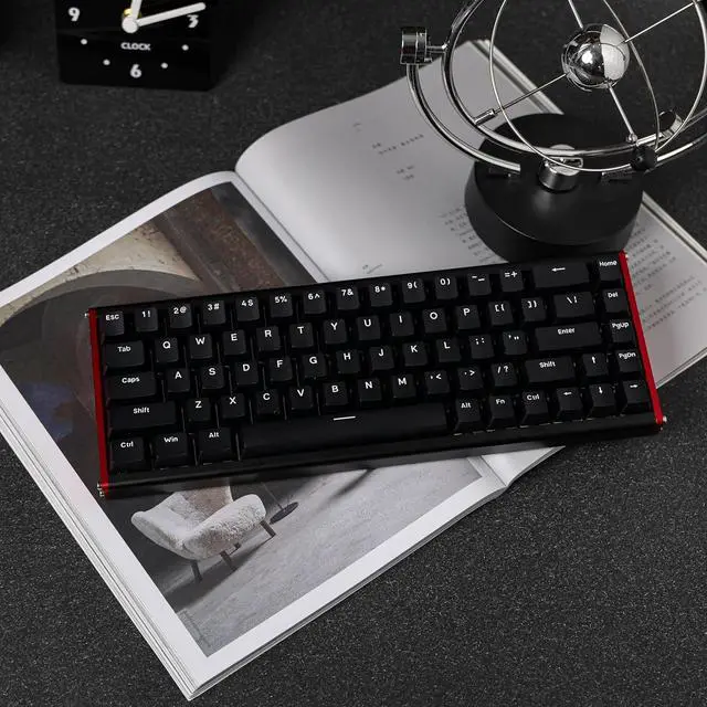 Alt view image 7 of 7 - AJAZZ ALUX68 HE Aluminum Rapid Trigger Gaming Keyboard with Magnetic Switch, Wired Hall Effect Keyboard with 8K Polling Rate, 0.125ms Latency, RGB Backlight (Black, ALUX68 Plus)