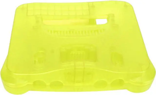 Main image of Replacement Shell Housing Case for 64 (N64),Game Console Replacement Case with Retro ABS Design, Sturdy Green ABS Replacement Shell for N64 Gaming Console