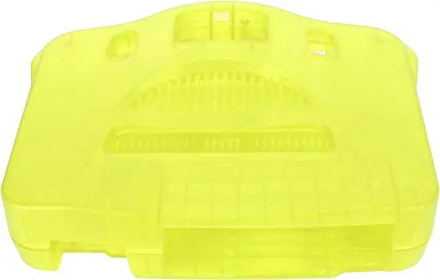 Alt view image 5 of 7 - Replacement Shell Housing Case for 64 (N64),Game Console Replacement Case with Retro ABS Design, Sturdy Green ABS Replacement Shell for N64 Gaming Console
