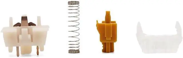 Main image of GAZZEW U4T RGB Switch, Thocky 65g Tactile 5Pin Switch for Custom Mechanical Gaming Keyboard (Size : 90PCS)