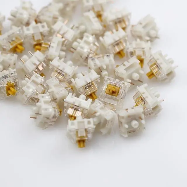 Alt view image 4 of 4 - GAZZEW U4T RGB Switch, Thocky 65g Tactile 5Pin Switch for Custom Mechanical Gaming Keyboard (Size : 90PCS)