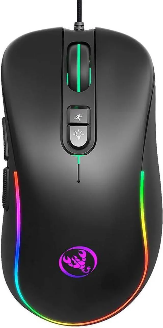 Alt view image 2 of 7 - Wired Keyboard Combo L300 Backlit Keyboard N-Key Rollover Blue Switch+J300 6400DPI Programmable Backlit