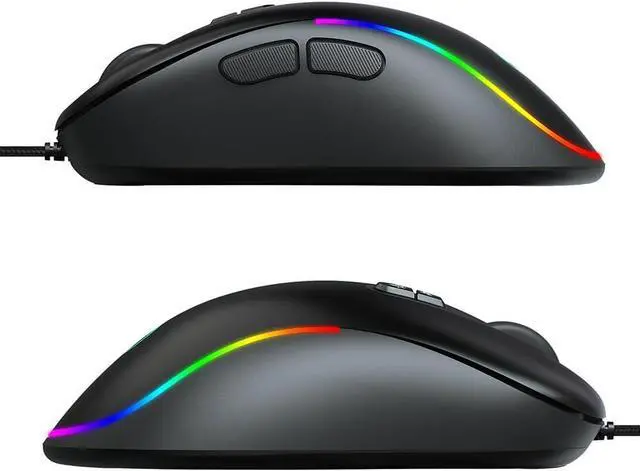 Alt view image 3 of 7 - Wired Keyboard Combo L300 Backlit Keyboard N-Key Rollover Blue Switch+J300 6400DPI Programmable Backlit