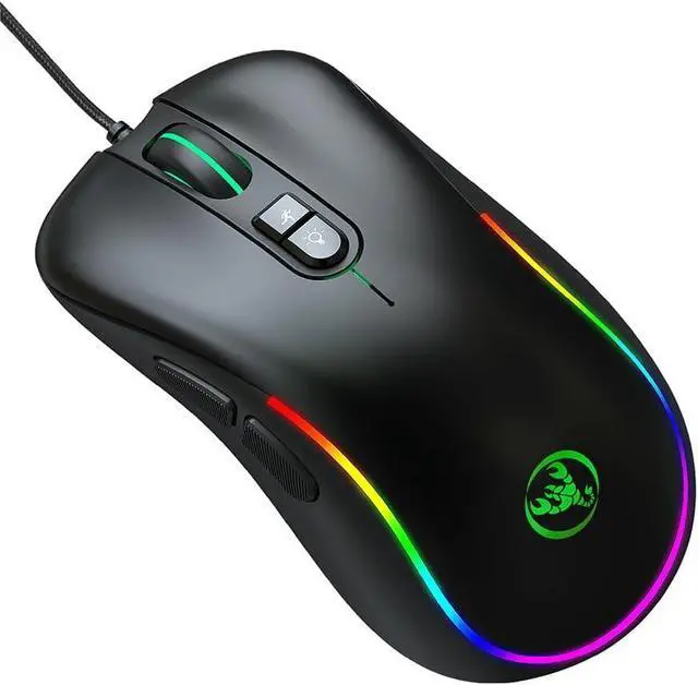 Alt view image 5 of 7 - Wired Keyboard Combo L300 Backlit Keyboard N-Key Rollover Blue Switch+J300 6400DPI Programmable Backlit