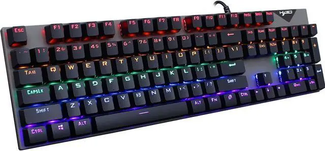 Alt view image 7 of 7 - Wired Keyboard Combo L300 Backlit Keyboard N-Key Rollover Blue Switch+J300 6400DPI Programmable Backlit