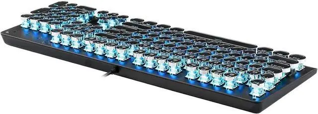 Alt view image 3 of 7 - HCUCTOS Mouse, Wired Gaming Mechanical Keyboard 104keys Anti-ghosting Backlit LED for Gamer Laptop Computer