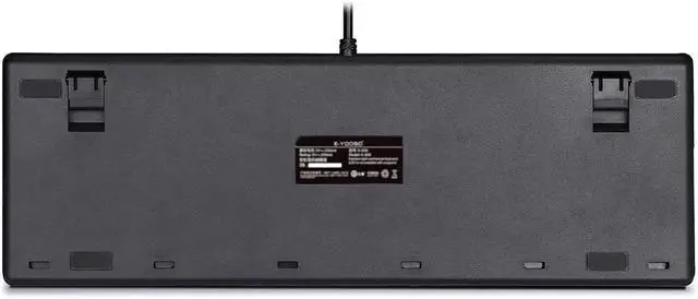 Alt view image 4 of 7 - HCUCTOS Mouse, Wired Gaming Mechanical Keyboard 104keys Anti-ghosting Backlit LED for Gamer Laptop Computer