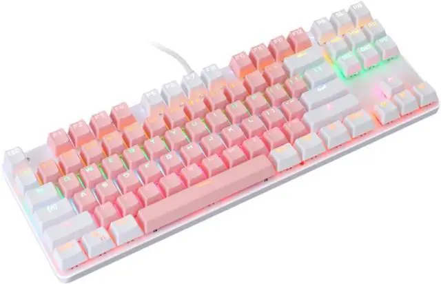 Main image of Tofficu RGB Mechanical Gaming Keyboard Key Wired USB Design with Frosted Panel Key Non Conflict