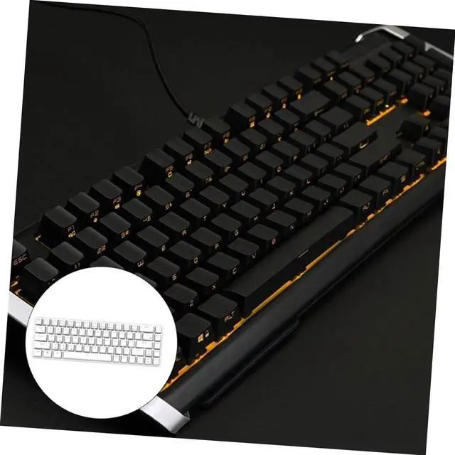 Alt view image 6 of 7 - MERRYHAPY 1pc Mechanical Keyboard Portable Key Keyboard for Office and Gaming Compact Design Backlight Modes