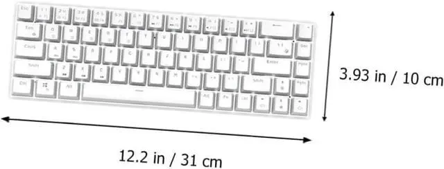 Alt view image 2 of 7 - Yardenfun High-Reliability Rk855 Keyboard 1000mah Battery 5-Device Pairing Mechanical