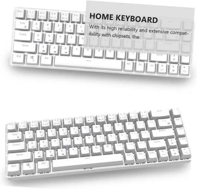 Alt view image 7 of 7 - Yardenfun High-Reliability Rk855 Keyboard 1000mah Battery 5-Device Pairing Mechanical