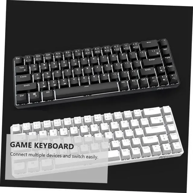 Alt view image 5 of 7 - Yardenfun High-Reliability Rk855 Keyboard 1000mah Battery 5-Device Pairing Mechanical